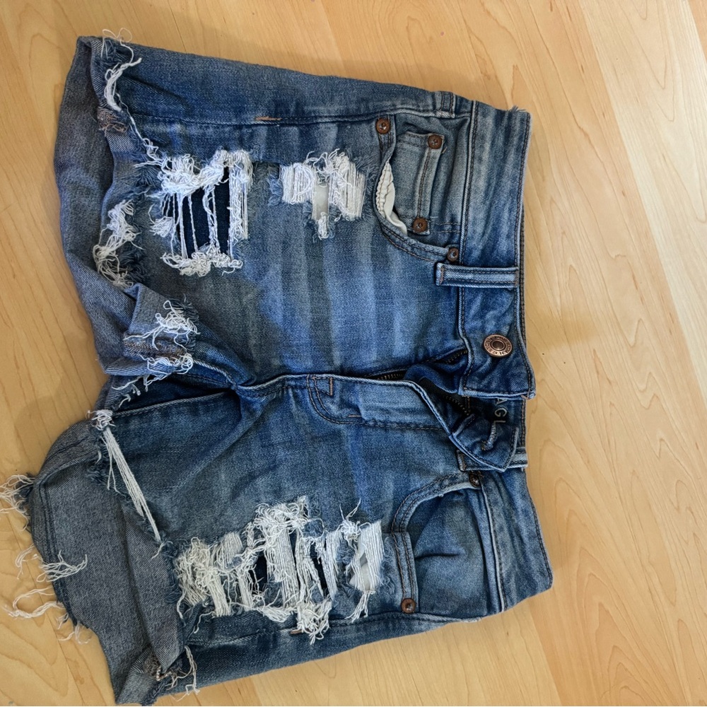 American Eagle Outfitters Blue Denim Shorts